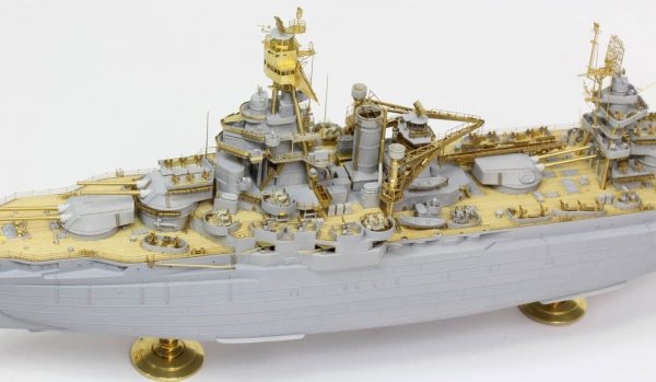 Pontos 35024FN USS BB-35 Texas 1945 Detail up set (Teak tone Deck) 1/350