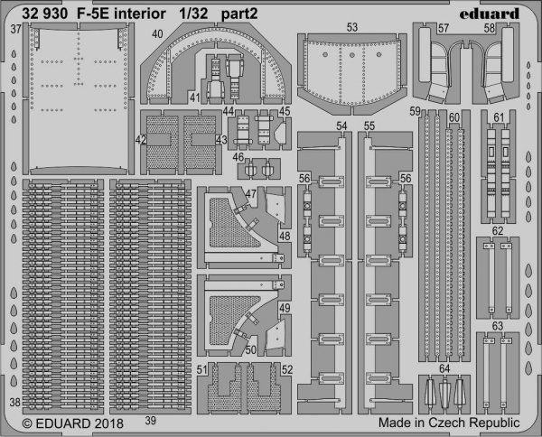 Eduard BIG3393 F-5E 1/32 KITTY HAWK