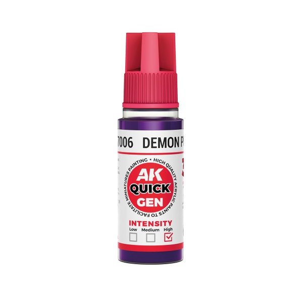 AK Interactive AK17006 DEMON PURPLE – QUICK GEN COLOR 18ml