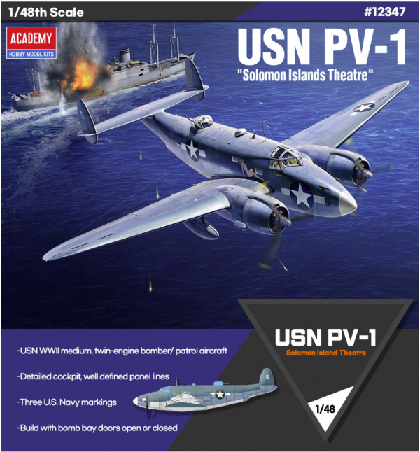 Academy 12347 USN PV-1 &quot;Solomon Islands Theatre&quot; 1/48