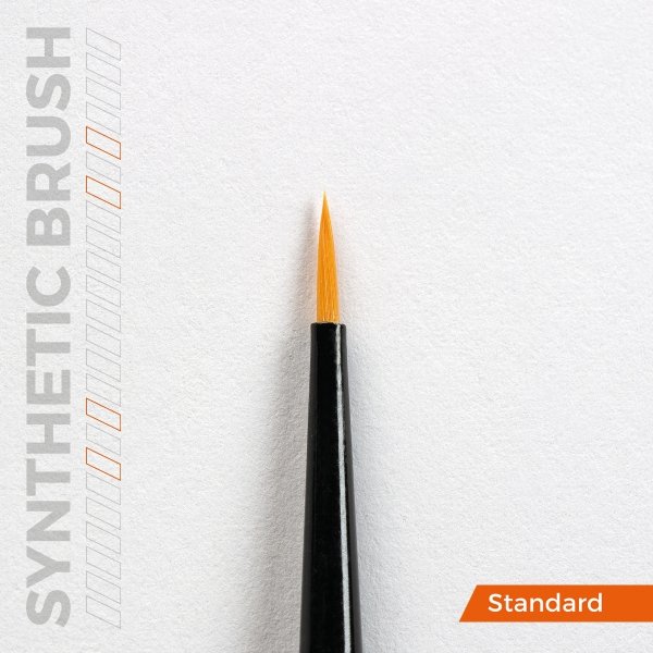 AK Interactive AKB006 AK SYNTHETIC BRUSH – ROUND 2/0