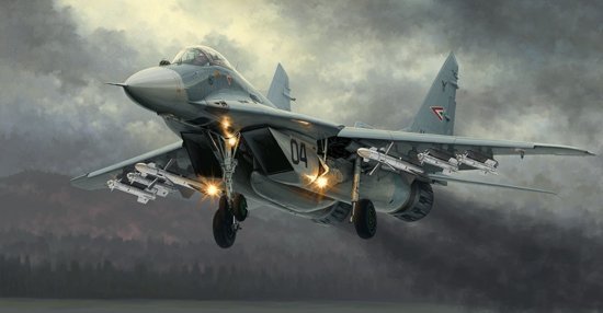 Trumpeter 01674 MIG-29A Fulcrum Izdeliye 9.12