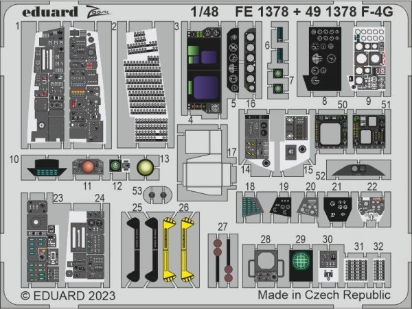 Eduard FE1378 F-4G MENG 1/48