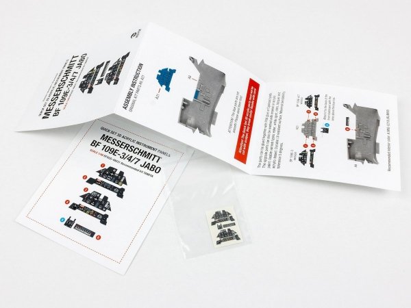 Red Fox Studio QS-48031 Messerschmitt Bf 109E-3/4/7 JABO Tamiya 1/48