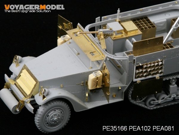 Voyager Model PE35166 WWII M4 81mm Mortar Carrier (For DRAGON 6361) 1/35