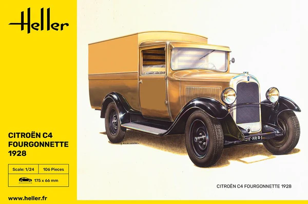 Heller 80703 Citroën C4 Fourgonnette 1928 1/24