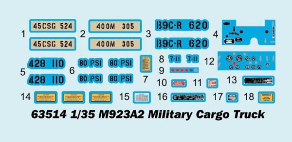I Love Kit 63514 M923A2 Military Cargo Truck 1/35