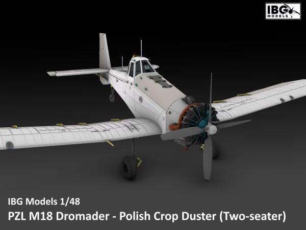 IBG 48002 PZL M18 Dromader - Polish Crop Duster (Two-seater) 1/48