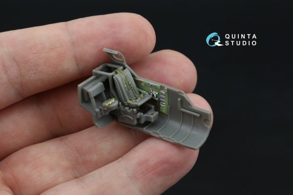 Quinta Studio QD72211 Bristol Blenheim Mk.IV 3D-Printed &amp; coloured Interior on decal paper (Airfix) 1/72