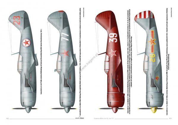 Kagero 3091PL Ławoczkin Ła-9, Ła-11 PL