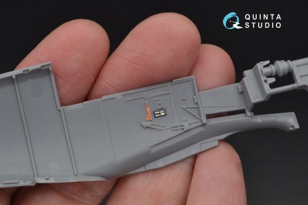 Quinta Studio QD48103 Bf 109G-6 3D-Printed &amp; coloured Interior on decal paper (for Tamiya kit) 1/48