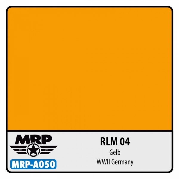 Mr. Paint MRP-A050 RLM 04 Gelb - aqua colors - 17ml