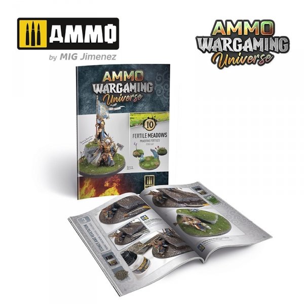 Ammo of Mig 6929 AMMO WARGAMING UNIVERSE Book 10 - Fertile Meadows (English, Castellano, Polski)