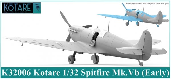 Kotare K32006 Spitfire Mk.Vb (Early) 1/32