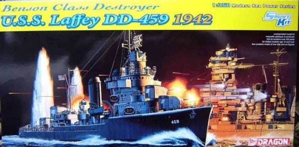 Dragon 1026 USS Laffey DD-459 -1942 (1:350)