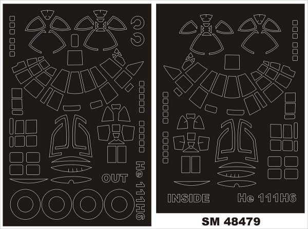 Montex SM48479 He-111H-6 ICM 1/48