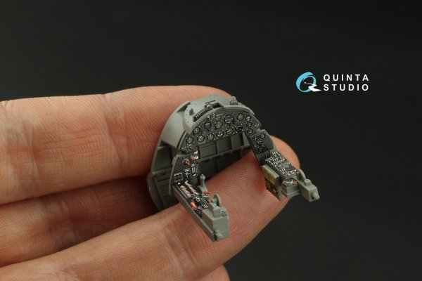 Quinta Studio QD48367 F4U-1A 3D-Printed &amp; coloured Interior on decal paper (Magic Factory) 1/48
