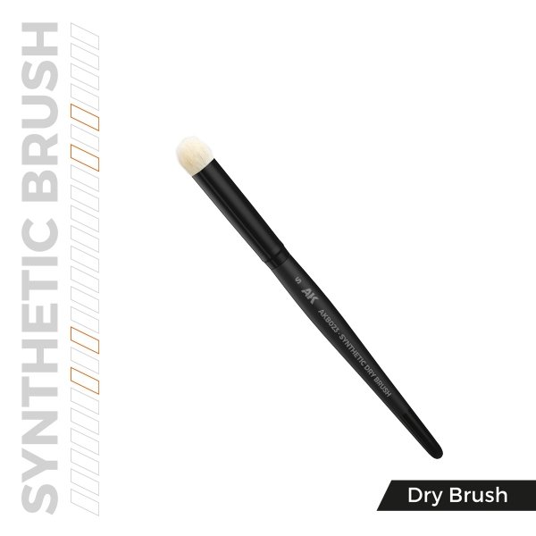 AK Interactive AKB023 AK SYNTHETIC DRY BRUSH – S