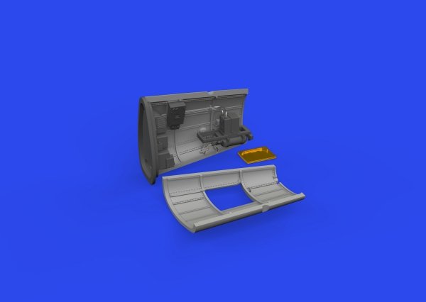 Eduard 672344 Bf 109G radio compartment PRINT Eduard 1/48