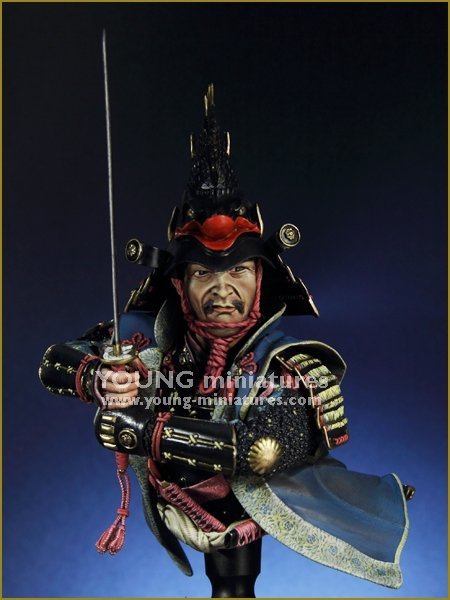 Young Miniatures YH1844 Daimyo Warlord 1650 1/10