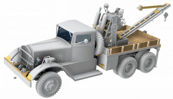 Thunder Model 35009 US Heavy Wrecker Ward LaFrance M1000, series 1 1/35