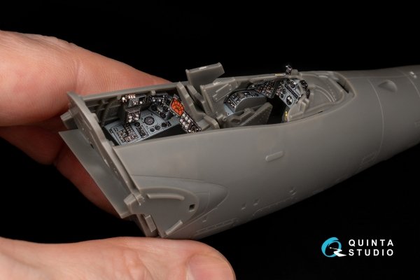 Quinta Studio QD48451 Buccaneer S.2B late 3D-Printed coloured Interior on decal paper (Airfix) 1/48