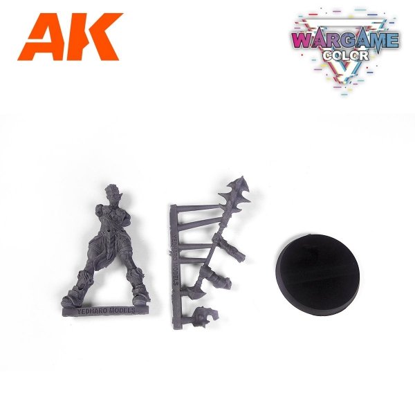 AK Interactive AK11768 BATTLE ORC – WARGAME STARTER SET – 14 COLORS &amp; 1 FIGURE