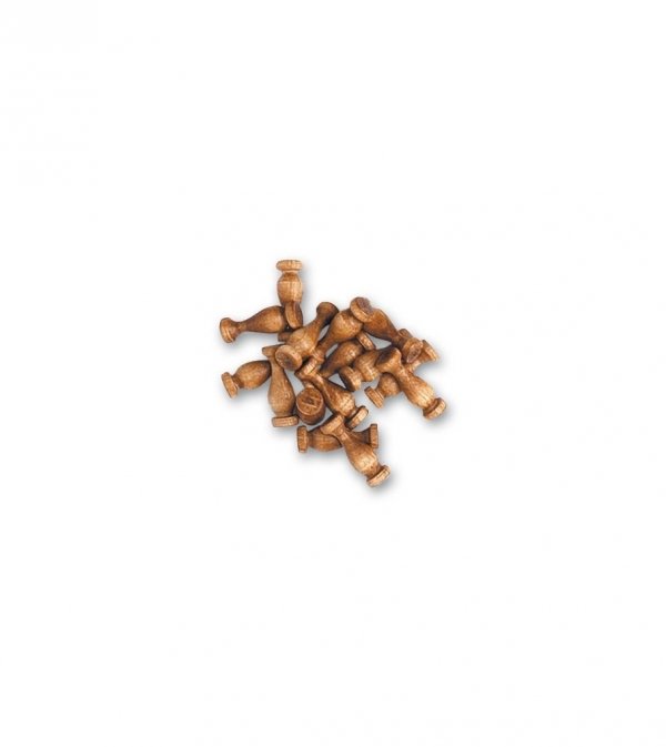 ARTESANIA LATINA 8542-14 Tralki drewniane (orzech) 14 mm - 15 sztuk