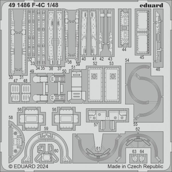 Eduard BIG49437 F-4C HOBBY 2000, ACADEMY 1/48