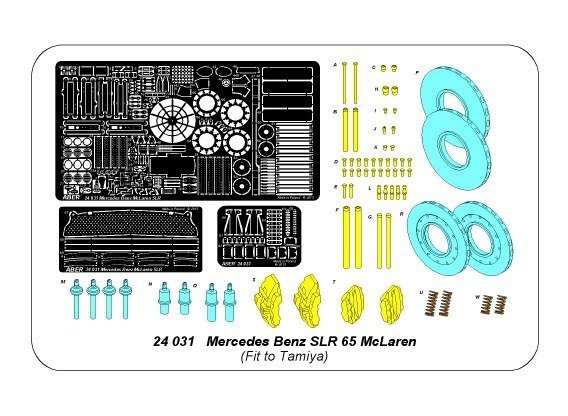 Aber 24031 Mercedes Benz McLaren SLR (1:24)
