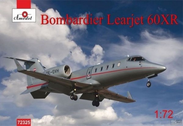 A-Model 72325 Learjet 60XR Vista 1:72