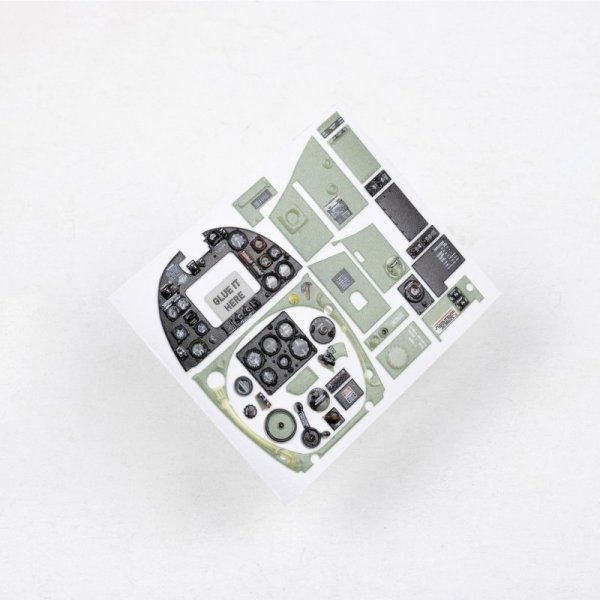 Red Fox Studio QS-32153 Spitfire Mk.Ia for Hobby 2000 kit 1/32