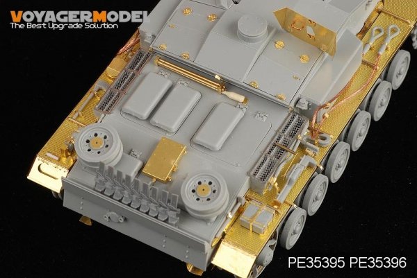 Voyager Model PE35395 WWII German StuG.III Ausf.F8 Late Production Basic For DRAGON 6644 1/35