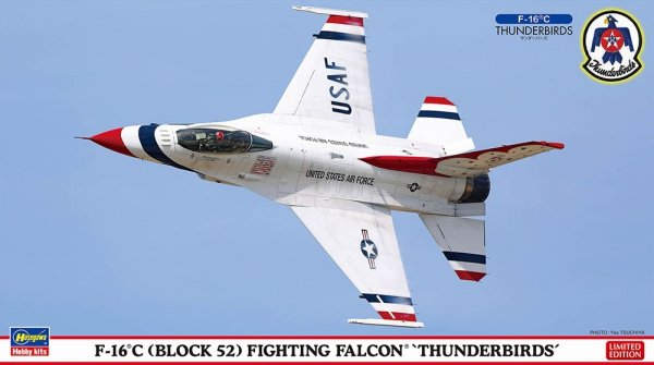 Hasegawa 02495 F-16C (Block 52) Fighting Falcon "Thunderbirds" 1/72
