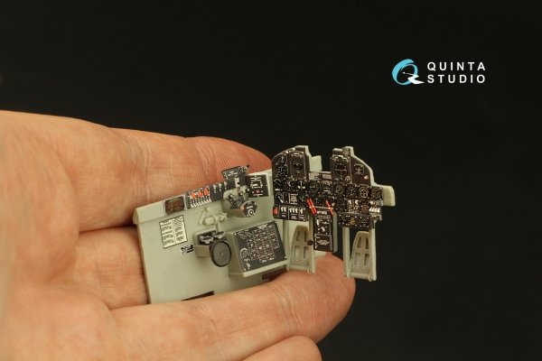 Quinta Studio QD32190 P-47N Thunderbolt 3D-Printed coloured Interior on decal paper (Trumpeter) 1/32