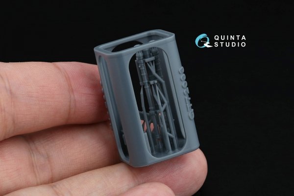 Quinta Studio QT72033 9S846 Strelets, twin launch module kit (for all kits) 1/72