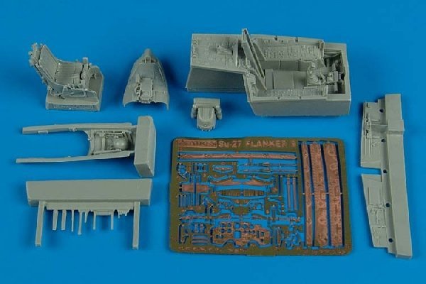 Aires 7249 Su-27 Flanker B cockpit set 1/72 HASEGAWA