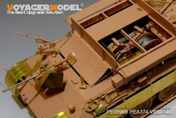 Voyager Model PE35969 WWII German Bergepanther Ausf.A (Early type,Panther A tool holders) Basic For MENG SS-015  1/35