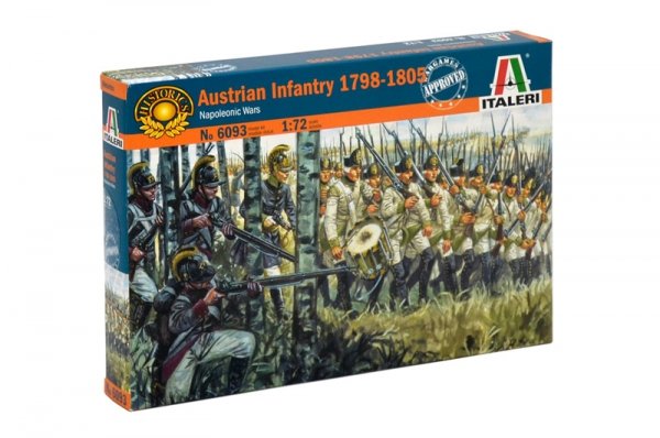 Italeri 6093 Austrian Infantry 1798 - 1805 - 48 figures 1/72