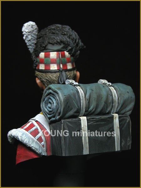 Young Miniatures YH1826 The 92nd Gordon Highlanders Waterloo 1815 1/10