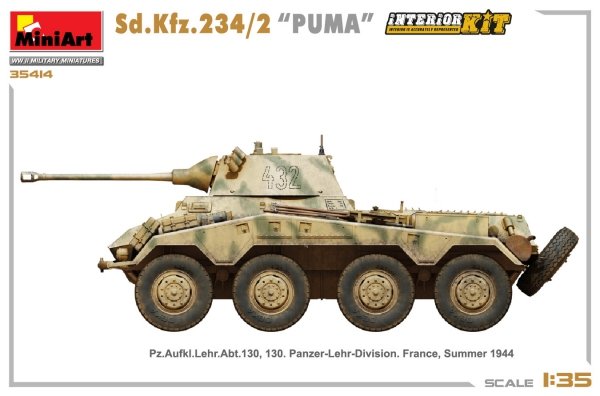 MiniArt 35419 SD.KFZ.234/2 PUMA 1/35