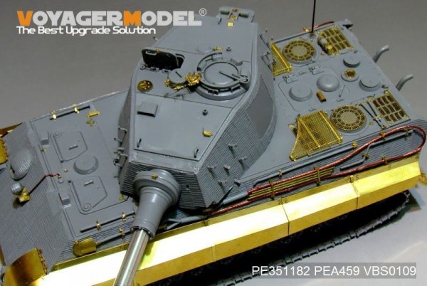 Voyager Model PE351182 WWII German King Tiger (Hensehel Turret)（For DRAGON/ZVEZDA kit） 1/35