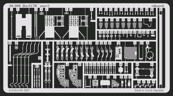 Eduard 48360 Do 217E 1/48  (MONOGRAM, REVELL)