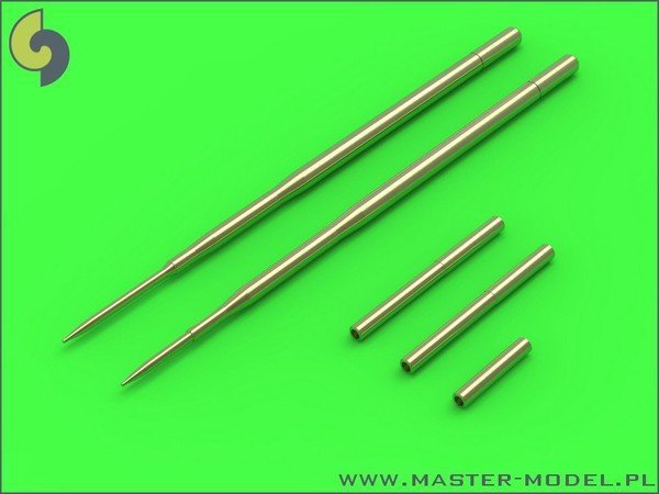 Master AM-72-072 MiG-17PF (Fresco D) - 23mm gun barrels set &amp; Pitot Tubes