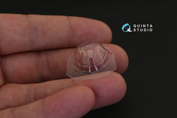 Quinta Studio QC144002 Tu-154 vacuuformed clear canopy (for Zvezda kit) 1/144