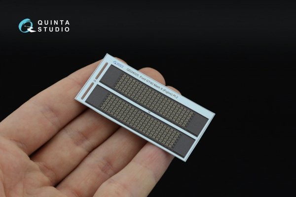 Quinta Studio QDS-24025 Ford GT40 Mark II 3D-Printed &amp; coloured Interior on decal paper (Fujimi) (Small version) 1/24