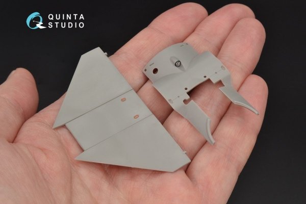 Quinta Studio QD32060 Fokker Dr.1 3D-Printed &amp; coloured Interior on decal paper (for Roden kit) 1/32