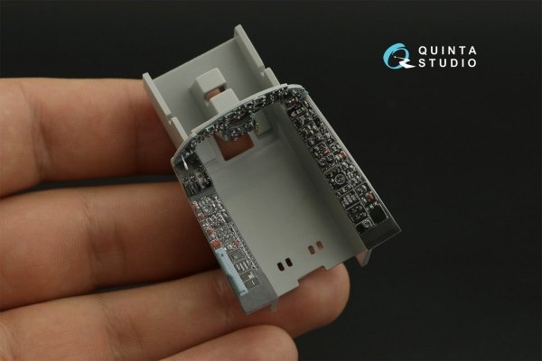 Quinta Studio QDS-32141 F-104G 3D-Printed &amp; coloured Interior on decal paper (Italeri) (small version) 1/32