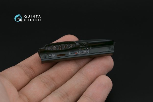 Quinta Studio QD24019 Porsche 911 Turbo (930) 3D-Printed coloured Interior on decal paper (Tamiya) 1/24