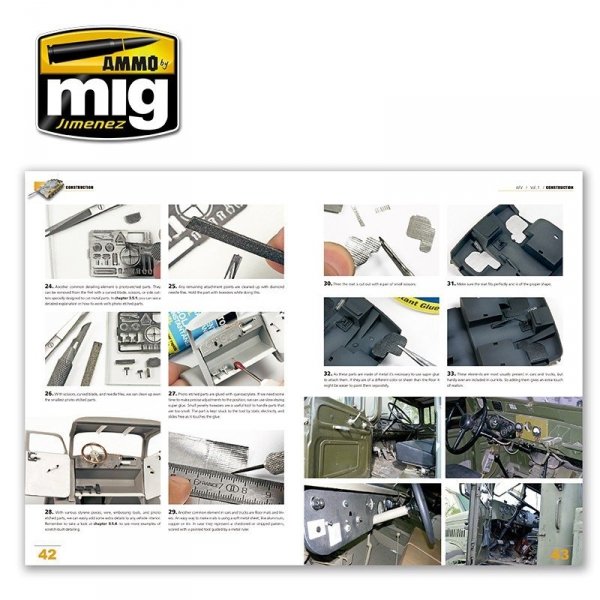 AMMO of Mig Jimenez 6150 ENCYCLOPEDIA OF ARMOUR MODELLING TECHNIQUES VOL. 1 – CONSTRUCTION (English)